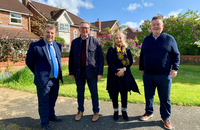 Appleton Councillors with Andy Carter MP