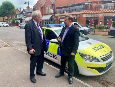 Andy Carter MP and John Dwyer