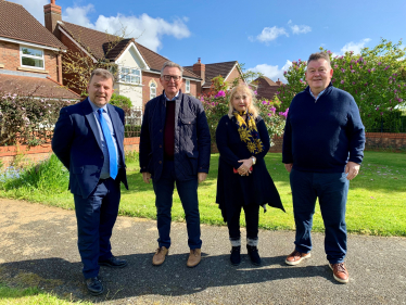 Appleton Councillors with Andy Carter MP